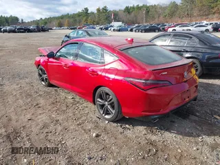 2023 Acura Integra w/A-Spec Package with VIN 19UDE4H36PA025466, listed as a IAAI auction lot 40806180 with 17,526 mi miles and . Bid and sale history available at DreamBid. Image 3.