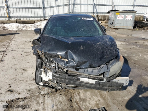2014 Honda Civic Coupe EX with VIN 2HGFG3B8XEH506675, listed as a Copart auction lot 43583045 with 0 mi miles and Salvage Title. Bid and sale history available at carsss.com. Image 5.
