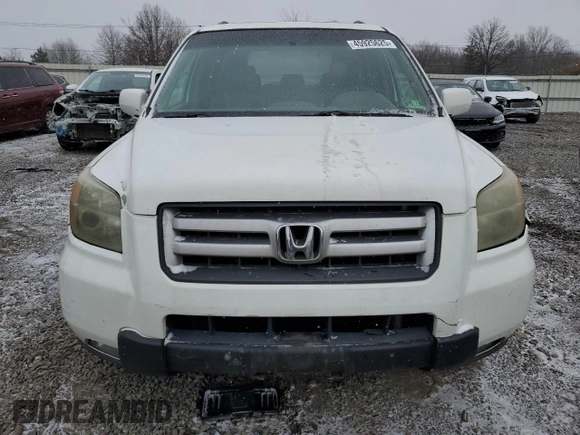 2006 Honda Pilot EX-L with VIN 2HKYF18716H530224, listed as a Copart auction lot 45925625 with 333,299 mi miles and Salvage Title. Bid and sale history available at DreamBid. Image 5.