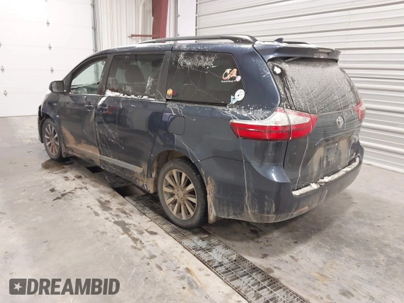 2018 Toyota Sienna LE with VIN 5TDJZ3DC3JS206783, listed as a IAAI auction lot 41597760 with 138,190 mi miles and . Bid and sale history available at DreamBid. Image 3.
