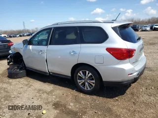 2018 Nissan Pathfinder SV z VIN 5N1DR2MM6JC639754, wystawiony jako Copart lot #52233075 z przebiegiem 75 737 mil mil oraz Czysty tytuł • Clean title. Historia ofert i sprzedaży dostępna na DreamBid. Obrazek 2.