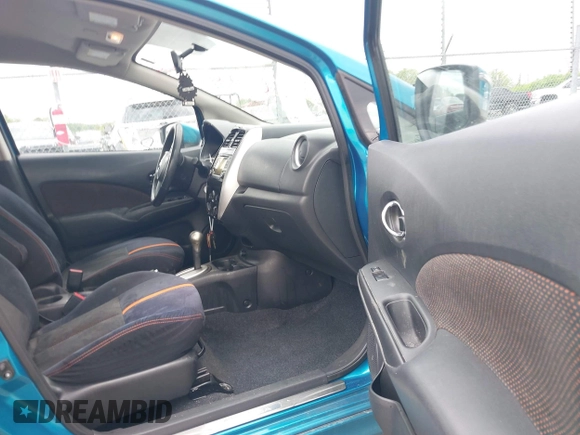 2015 Nissan Note SV with VIN 3N1CE2CP0FL396030, listed as a IAAI auction lot 42030132 with 46,635 mi miles and . Bid and sale history available at DreamBid. Image 5.