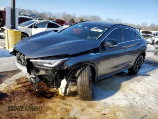 2023 Infiniti QX55 Sensory with VIN 3PCAJ5LR7PF100391, listed as a Copart auction lot 88288585 with 15,240 mi miles and Non Repairable. Bid and sale history available at DreamBid. Image 1.