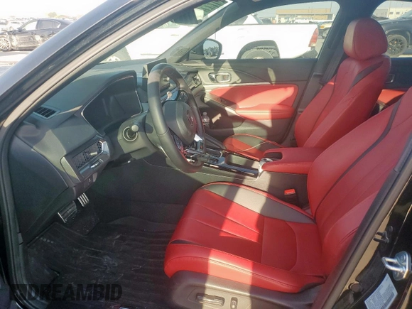 2024 Acura Integra w/A-Spec Package z VIN 19UDE4H38RA028386, wystawiony jako Copart lot #52948815 z przebiegiem 4 544 mil mil oraz Szkoda całkowita • Salvage title. Historia ofert i sprzedaży dostępna na DreamBid. Obrazek 7.