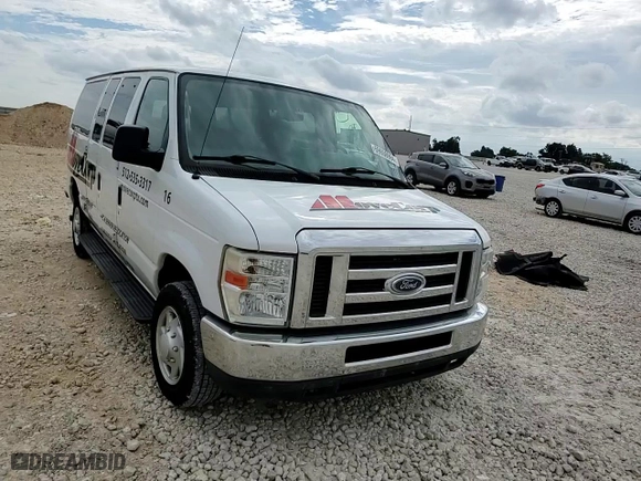 2014 Ford Econoline Wagon XL with VIN 1FBNE3BL4EDA25746, listed as a Copart auction lot 69606994 with 107,842 mi miles and Salvage Title. Bid and sale history available at carsss.com. Image 11.