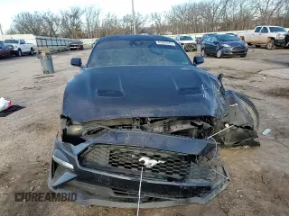 2021 Ford Mustang EcoBoost with VIN 1FA6P8TH5M5151498, listed as a Copart auction lot 45869345 with 56,805 mi miles and Salvage Title. Bid and sale history available at carsss.com. Image 10.