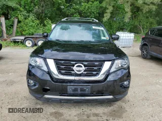 2017 Nissan Pathfinder SV with VIN 5N1DR2MM4HC630741, listed as a Copart auction lot 60698795 with 134,302 mi miles and Clean title. Bid and sale history available at DreamBid. Image 5.