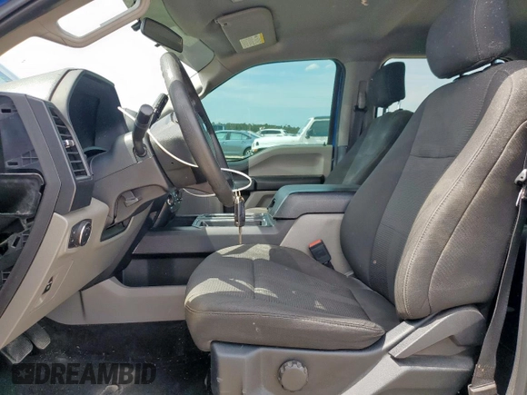 2018 Ford F-150 XL with VIN 1FTEW1CP3JKC81428, listed as a Copart auction lot 58023135 with 162,533 mi miles and Salvage title. Bid and sale history available at DreamBid. Image 7.