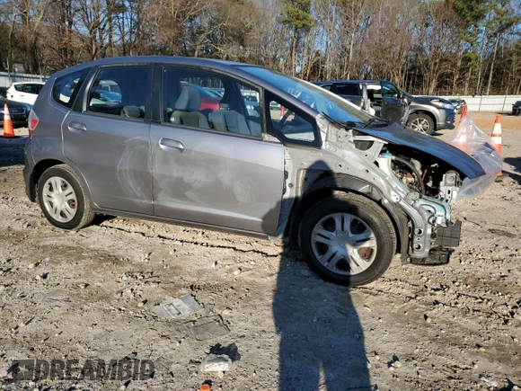 2009 Honda Fit with VIN JHMGE88219S050197, listed as a Copart auction lot 45876345 with 208,046 mi miles and Salvage Title. Bid and sale history available at DreamBid. Image 4.