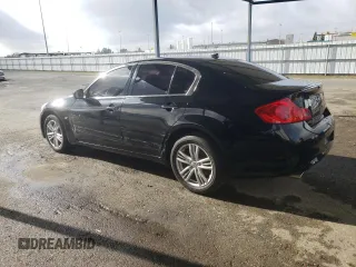 2015 Infiniti Q40 with VIN JN1CV6AR7FM524071, listed as a Copart auction lot 82866294 with 102,447 mi miles and Salvage Title. Bid and sale history available at carsss.com. Image 2.