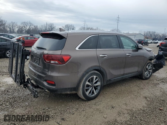 2019 Kia Sorento EX with VIN 5XYPH4A54KG499018, listed as a Copart auction lot 46420925 with 28,271 mi miles and Salvage Title. Bid and sale history available at carsss.com. Image 3.