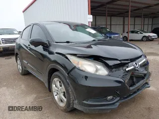 2016 Honda HR-V EX with VIN 3CZRU5H54GM710173, listed as a IAAI auction lot 41705088 with 217,693 mi miles. Bid and sale history available at carsss.com. Image 1.