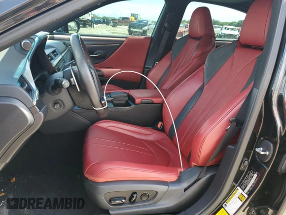 2021 Lexus ES with VIN 58AGZ1B18MU109373, listed as a Copart auction lot 73587424 with 64,768 mi miles and Salvage Title. Bid and sale history available at carsss.com. Image 7.