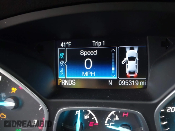 2016 Ford Escape SE with VIN 1FMCU9GX0GUC86844, listed as a IAAI auction lot 42046081 with 95,319 mi miles. Bid and sale history available at carsss.com. Image 15.