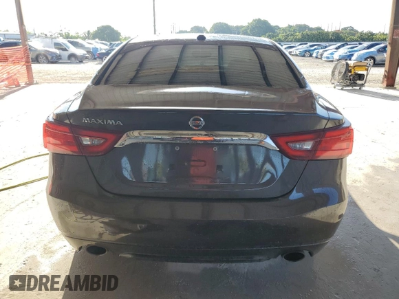 2016 Nissan Maxima SL with VIN 1N4AA6AP4GC906750, listed as a Copart auction lot 60691725 with 104,994 mi miles and Salvage title. Bid and sale history available at DreamBid. Image 6.