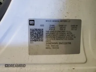 2022 Cadillac CT4-V z VIN 1G6DH5RL5N0115708, wystawiony jako Copart lot #47453785 z przebiegiem 47 152 mil mil oraz Tytuł czysty. Historia ofert i sprzedaży dostępna na DreamBid. Obrazek 12.