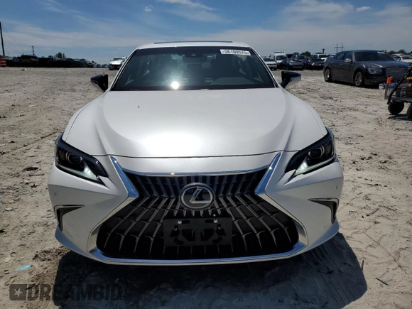 2022 Lexus ES 350 with VIN 58ADZ1B19NU136330, listed as a Copart auction lot 56100575 with 10,335 mi miles and Salvage title. Bid and sale history available at DreamBid. Image 5.