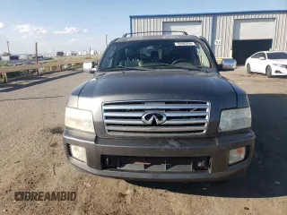 2005 Infiniti QX56 with VIN 5N3AA08A05N809025, listed as a Copart auction lot 70888204 with 0 mi miles and Salvage Title. Bid and sale history available at carsss.com. Image 5.