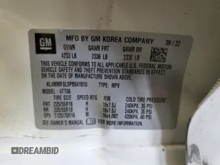 2023 Buick Encore GX Essence с VIN KL4MMFSL5PB041815, выставлен на аукционе Copart как лот 55296345 с пробегом 55 220 миль миль и Чистый • Clean title. История ставок и продаж доступна на DreamBid. Изображение 13.