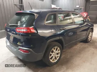 2015 Jeep Cherokee Sport with VIN 1C4PJMAB3FW564055, listed as a IAAI auction lot 42434835 with 237,027 mi miles and . Bid and sale history available at DreamBid. Image 4.