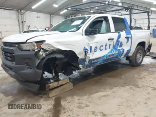 2023 Chevrolet Colorado 2WD Work Truck with VIN 1GCPSBEK3P1230828, listed as a IAAI auction lot 42211557 with 35,153 mi miles and . Bid and sale history available at DreamBid. Image 17.