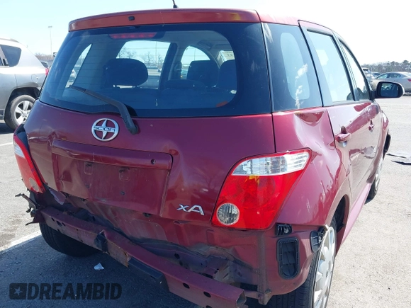 2006 Scion xA with VIN JTKKT624460149693, listed as a IAAI auction lot 41934743 with 208,974 mi miles. Bid and sale history available at carsss.com. Image 6.