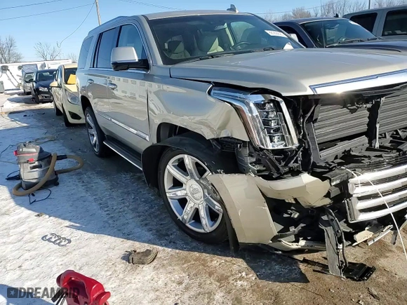 2016 Cadillac Escalade Premium Collection with VIN 1GYS4CKJ5GR356724, listed as a Copart auction lot 88368895 with 55,975 mi miles and Salvage Title. Bid and sale history available at carsss.com. Image 14.