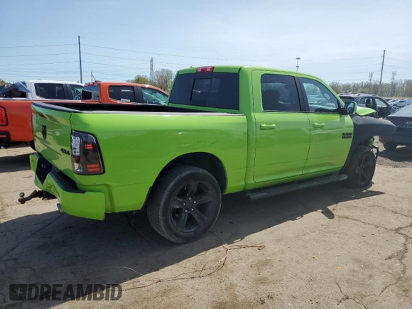 2017 Ram 1500 Sport with VIN 1C6RR7MT4HS786810, listed as a Copart auction lot 54756375 with 127,729 mi miles and Clean title. Bid and sale history available at DreamBid. Image 3.