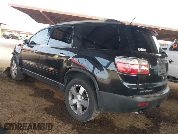2012 GMC Acadia SLT1 with VIN 1GKKRRED2CJ394151, listed as a IAAI auction lot 41862576 with 158,414 mi miles. Bid and sale history available at carsss.com. Image 3.