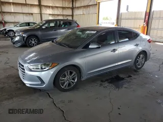 2017 Hyundai Elantra Limited with VIN 5NPD84LF0HH141215, listed as a Copart auction lot 53906375 with 101,141 mi miles and Salvage Title. Bid and sale history available at DreamBid. Image 1.