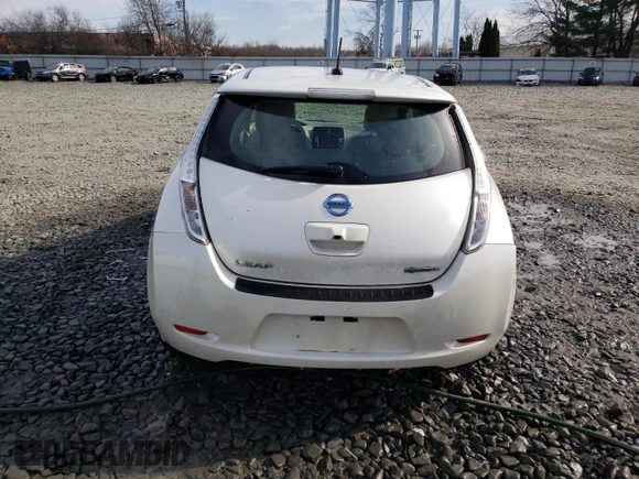 2017 Nissan LEAF SL with VIN 1N4BZ0CP5HC307235, listed as a Copart auction lot 42744383 with 73,913 mi miles. Bid and sale history available at carsss.com. Image 6.