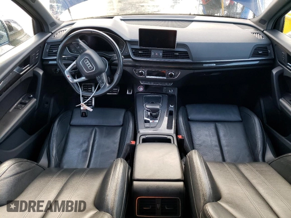 2018 Audi SQ5 Prestige with VIN WA1C4AFY9J2125812, listed as a Copart auction lot 83863484 with 87,142 mi miles and Salvage Title. Bid and sale history available at DreamBid. Image 8.