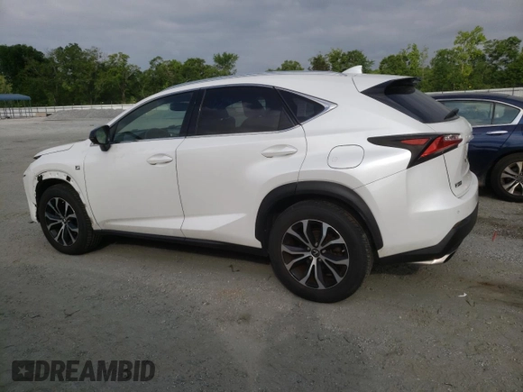 2015 Lexus NX 200t z VIN JTJBARBZ8F2012509, wystawiony jako Copart lot #53273325 z przebiegiem 87 628 mil mil oraz Szkoda całkowita • Salvage title. Historia ofert i sprzedaży dostępna na DreamBid. Obrazek 2.