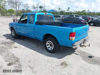 1996 Ford Ranger XL with VIN 1FTCR14U6TPA54923, listed as a IAAI auction lot 41621450 with 186,616 mi miles. Bid and sale history available at carsss.com. Image 3.