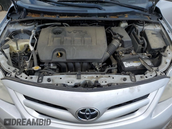 2011 Toyota Corolla L with VIN 2T1BU4EE4BC678364, listed as a Copart auction lot 52410415 with 182,911 mi miles and Salvage Title. Bid and sale history available at carsss.com. Image 11.