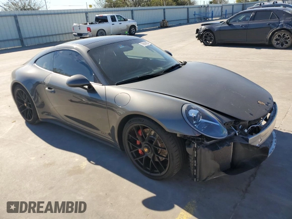 2019 Porsche 911 Carrera S with VIN WP0AB2A91KS115706, listed as a Copart auction lot 79899804 with 21,603 mi miles and Clean Title. Bid and sale history available at DreamBid. Image 4.