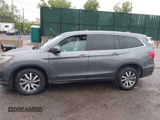 2021 Honda Pilot EX-L with VIN 5FNYF6H5XMB048102, listed as a IAAI auction lot 42346372 with 45,042 mi miles and . Bid and sale history available at DreamBid. Image 14.