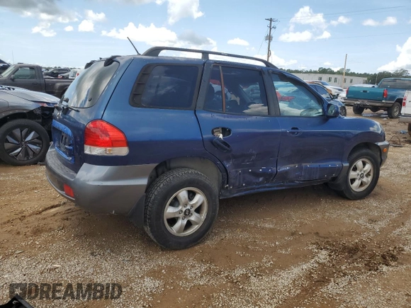 2006 Hyundai Santa Fe GLS with VIN KM8SC13D86U091830, listed as a Copart auction lot 63456264 with 85,672 mi miles and Salvage Title. Bid and sale history available at carsss.com. Image 3.
