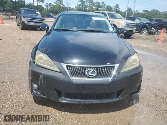2011 Lexus IS 250 with VIN JTHBF5C24B5138128, listed as a Copart auction lot 63126435 with 156,317 mi miles and Salvage title. Bid and sale history available at DreamBid. Image 5.