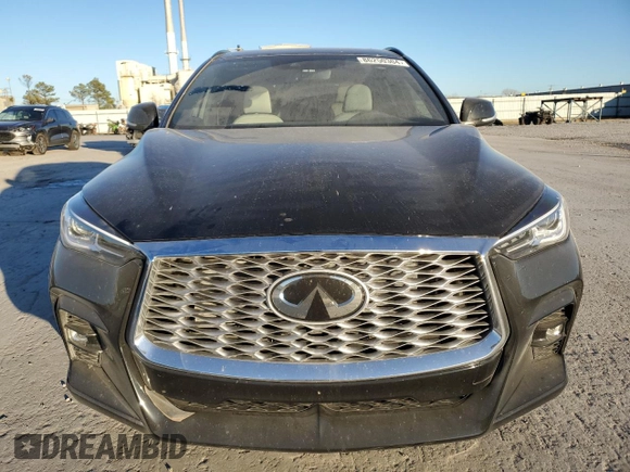 2024 Infiniti QX55 Luxe with VIN 3PCAJ5JR9RF108062, listed as a Copart auction lot 86250304 with 3,263 mi miles and Salvage Title. Bid and sale history available at DreamBid. Image 5.