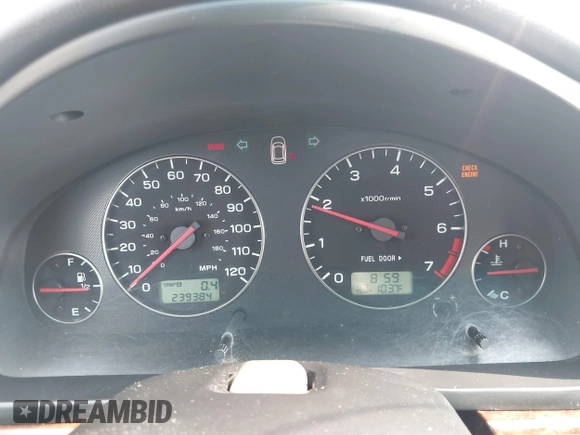 2003 Subaru Legacy Outback с VIN 4S3BH675236656482, выставлен на аукционе IAAI как лот 42571638 с пробегом 239 384 миль миль и . История ставок и продаж доступна на DreamBid. Изображение 7.