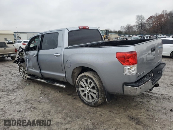 2012 Toyota Tundra 4WD Truck LTD with VIN 5TFHW5F11CX222458, listed as a Copart auction lot 84830834 with 186,867 mi miles and Clean Title. Bid and sale history available at carsss.com. Image 2.