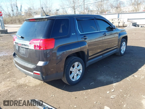 2013 GMC Terrain SLE with VIN 2GKALMEK8D6309200, listed as a IAAI auction lot 41852959 with 112,102 mi miles. Bid and sale history available at carsss.com. Image 4.