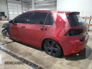 2015 Volkswagen Golf GTI Autobahn w/Performance Pkg with VIN 3VW447AU6FM103264, listed as a Copart auction lot 87304994 with 107,783 mi miles and Salvage Title. Bid and sale history available at carsss.com. Image 2.