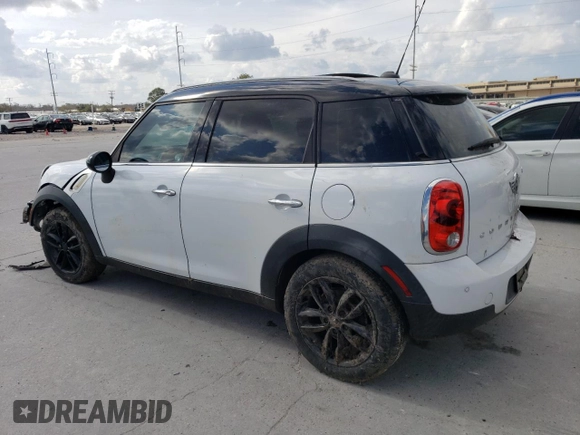 2015 MINI Countryman with VIN WMWZB3C5XFWR44448, listed as a Copart auction lot 44999055 with Not Provided miles and Salvage Title. Bid and sale history available at DreamBid. Image 2.