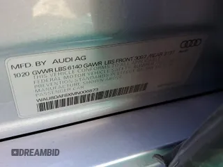 2021 Audi A8 with VIN WAU8DAF8XMN006873, listed as a Copart auction lot 73983464 with 46,867 mi miles and Salvage Title. Bid and sale history available at carsss.com. Image 15.