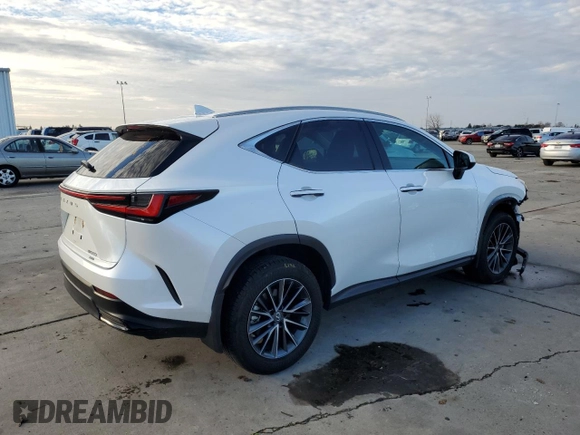 2022 Lexus NX 350 with VIN 2T2AGCEZ9NC010558, listed as a Copart auction lot 82059973 with 9,180 mi miles and . Bid and sale history available at DreamBid. Image 3.