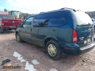 1998 Nissan Quest XE with VIN 4N2ZN1111WD811813, listed as a IAAI auction lot 41206000 with 137,225 mi miles. Bid and sale history available at carsss.com. Image 3.