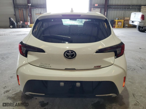 2024 Toyota Corolla Hatchback XSE with VIN JTNC4MBE3R3229104, listed as a Copart auction lot 54959694 with 9,414 mi miles and Salvage Title. Bid and sale history available at carsss.com. Image 6.
