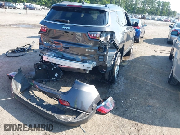 2023 Jeep Compass Latitude Lux with VIN 3C4NJDFN4PT521605, listed as a IAAI auction lot 42589618 with 11,579 mi miles and . Bid and sale history available at DreamBid. Image 4.